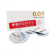 Супер тонкие презервативы Sagami Original 0.01 - 5 шт. - Sagami - купить с доставкой в Сызрани