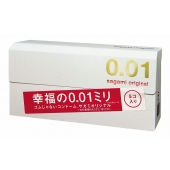 Супер тонкие презервативы Sagami Original 0.01 - 5 шт. - Sagami - купить с доставкой в Сызрани