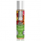 Смазка с ароматом тропических фруктов JO Flavored Tropical Passion - 30 мл. - System JO - купить с доставкой в Сызрани