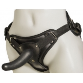 Женский страпон с вагинальной пробкой Woman Strap - 12 см. - LOVETOY (А-Полимер) - купить с доставкой в Сызрани