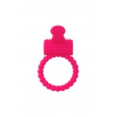 Розовое силиконовое виброкольцо A-toys - A-toys - в Сызрани купить с доставкой