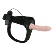 Женский страпон с вибрацией Ultra - 15,5 см. - Baile - купить с доставкой в Сызрани