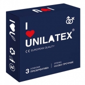 Ультрапрочные презервативы Unilatex Extra Strong - 3 шт. - Unilatex - купить с доставкой в Сызрани