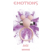 Розовое эрекционное виброколечко Emotions Minnie Light pink - Lola Games - в Сызрани купить с доставкой