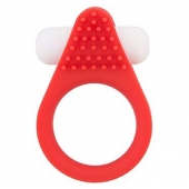 Красное эрекционное кольцо LIT-UP SILICONE STIMU RING 1 RED - Dream Toys - в Сызрани купить с доставкой