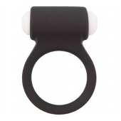 Чёрное эрекционное виброкольцо LIT-UP SILICONE STIMU RING 3 BLACK - Dream Toys - в Сызрани купить с доставкой