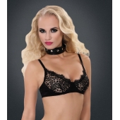 Полиуретановый ошейник с пуклями и D-кольцами Collar with Studs - Blush Novelties - купить с доставкой в Сызрани