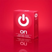 Супертонкие презервативы ON) Super Thin - 3 шт. - ON) - купить с доставкой в Сызрани