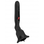 Чёрный вибростимулятор для головки члена с эффектом всасывания Vibrating Roto-Sucker - Pipedream - в Сызрани купить с доставкой