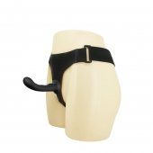 Страпон с изогнутой головкой Ultra Harness Curvy Dildo - 15,8 см. - Baile - купить с доставкой в Сызрани
