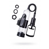 Вакуумная помпа A-toys с вибропулей и эрекционными кольцами - A-toys - в Сызрани купить с доставкой