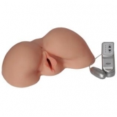 Телесная вибровагина из киберкожи с выносным пультом - LOVETOY (А-Полимер) - в Сызрани купить с доставкой