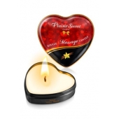 Массажная свеча с ароматом ванили Bougie Massage Candle - 35 мл. - Plaisir Secret - купить с доставкой в Сызрани