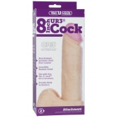 Ультрареалистичная насадка для трусиков Vac-U-Lock 8  ULTRASKYN Cock - 20,57 см. - Doc Johnson - купить с доставкой в Сызрани