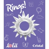 Прозрачное эрекционное кольцо Rings Cristal - Lola Games - в Сызрани купить с доставкой