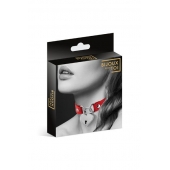 Красный чокер с замком в форме сердца - Bijoux Pour Toi - купить с доставкой в Сызрани