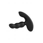 Черный силиконовый стимулятор простаты Levett Nitoc с пультом ДУ - Levett - в Сызрани купить с доставкой