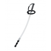 Силиконовый уретральный плаг со сменными фиксирующими кольцами Metal - ToyFa - купить с доставкой в Сызрани