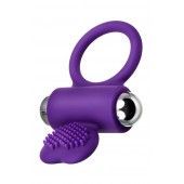 Фиолетовое виброкольцо с ресничками JOS PERY - JOS - в Сызрани купить с доставкой