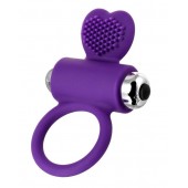 Фиолетовое виброкольцо с ресничками JOS PERY - JOS - в Сызрани купить с доставкой