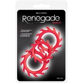 Набор из 3 красных эрекционных колец Renegade Gears - NS Novelties - в Сызрани купить с доставкой