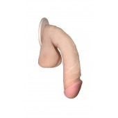 Сувенирный фаллос на присоске 03 - 17 см. - LOVETOY (А-Полимер) - купить с доставкой в Сызрани