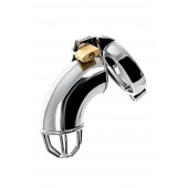 Серебристый мужской пояс верности TOYFA Metal - ToyFa - купить с доставкой в Сызрани