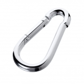 Серебристый карабин TOYFA Metal - ToyFa - купить с доставкой в Сызрани