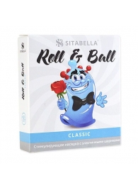 стимулирующий презерватив-насадка Roll   Ball Classic - Sitabella - купить с доставкой в Сызрани