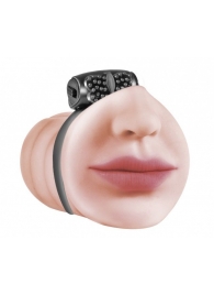 Мастурбатор-ротик с виброкольцом Satisfaction Beloved - Lola Games - в Сызрани купить с доставкой