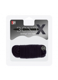 Черная веревка для связывания BONDX LOVE ROPE - 10 м. - Dream Toys - купить с доставкой в Сызрани