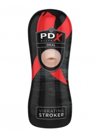 Мастурбатор-ротик Vibrating Oral Stroker - Pipedream - в Сызрани купить с доставкой
