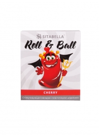 Стимулирующий презерватив-насадка Roll   Ball Cherry - Sitabella - купить с доставкой в Сызрани