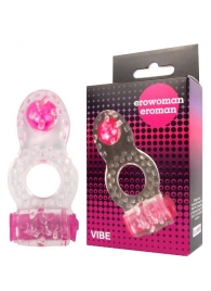 Прозрачное эрекционное кольцо Erowoman-Eroman - Erowoman-Eroman - в Сызрани купить с доставкой