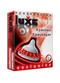 Презерватив LUXE  Exclusive   Красный Камикадзе  - 1 шт. - Luxe - купить с доставкой в Сызрани