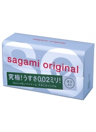 Ультратонкие презервативы Sagami Original - 12 шт. - Sagami - купить с доставкой в Сызрани