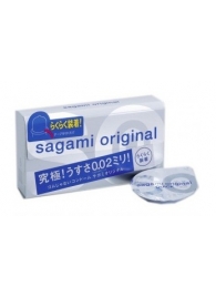 Ультратонкие презервативы Sagami Original QUICK - 6 шт. - Sagami - купить с доставкой в Сызрани