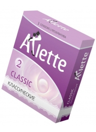 Классические презервативы Arlette Classic - 3 шт. - Arlette - купить с доставкой в Сызрани