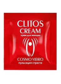 Пробник возбуждающего крема для женщин Clitos Cream - 1,5 гр. - Биоритм - купить с доставкой в Сызрани