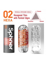Мастурбатор SPINNER Hexa - Tenga - в Сызрани купить с доставкой