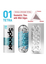 Мастурбатор SPINNER Tetra - Tenga - в Сызрани купить с доставкой