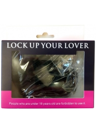 Черные меховые наручники Love с ключиками - Baile - купить с доставкой в Сызрани