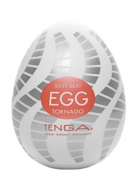 Мастурбатор-яйцо EGG Tornado - Tenga - в Сызрани купить с доставкой