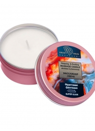 Массажная свеча  Фруктовая фантазия - БиоМед - купить с доставкой в Сызрани