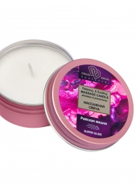 Массажная свеча  Райская вишня - БиоМед - купить с доставкой в Сызрани