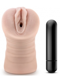 Телесный мастурбатор-вагина Rain - Blush Novelties - в Сызрани купить с доставкой