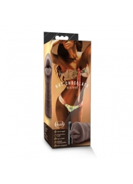 Коричневый мастурбатор-ротик Heather - Blush Novelties - в Сызрани купить с доставкой