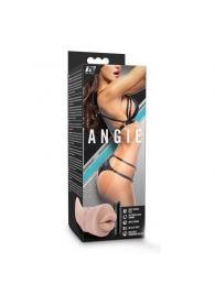Телесный мастурбатор-ротик Angie - Blush Novelties - в Сызрани купить с доставкой