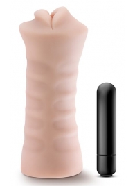 Телесный мастурбатор-ротик Angie - Blush Novelties - в Сызрани купить с доставкой