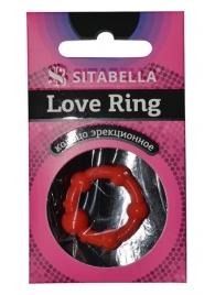 Эрекционное кольцо из киберкожи со стимулирующими бусинами - Sitabella - в Сызрани купить с доставкой